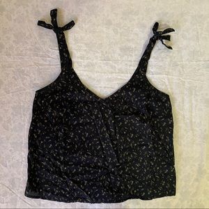 universal thread extra small navy blue tank top